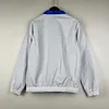 2023/2024 Al-Nassr Reversible Windbreaker(White-Blue)Soccer Jersey 1:1 Thai Quality