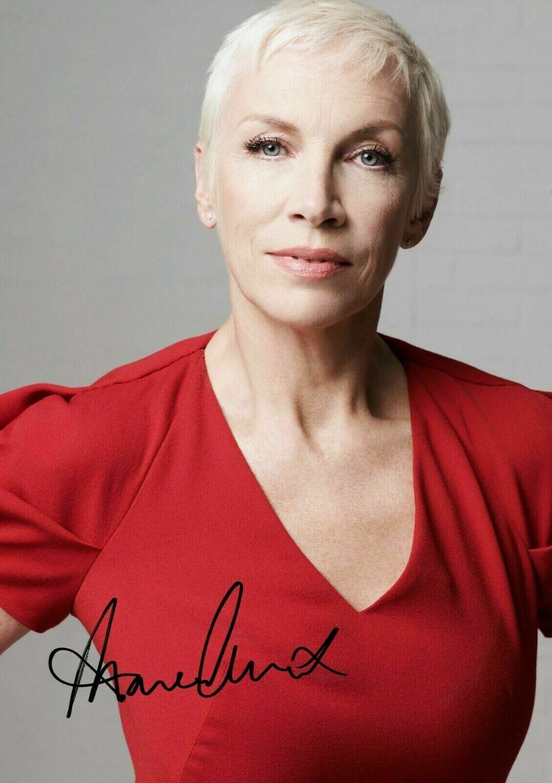 Annie Lennox 8x6 INCH autograph signed Photo Poster painting