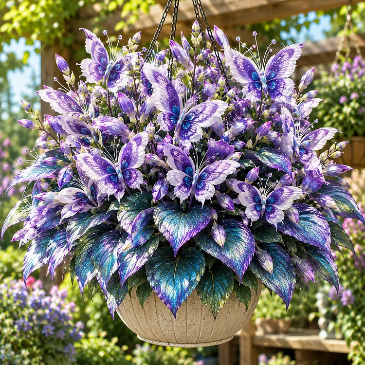 🏡🦋 Butterfly Jewel Hosta Bulbs ✨ Gorgeous Foliage For A More Beautiful Garden