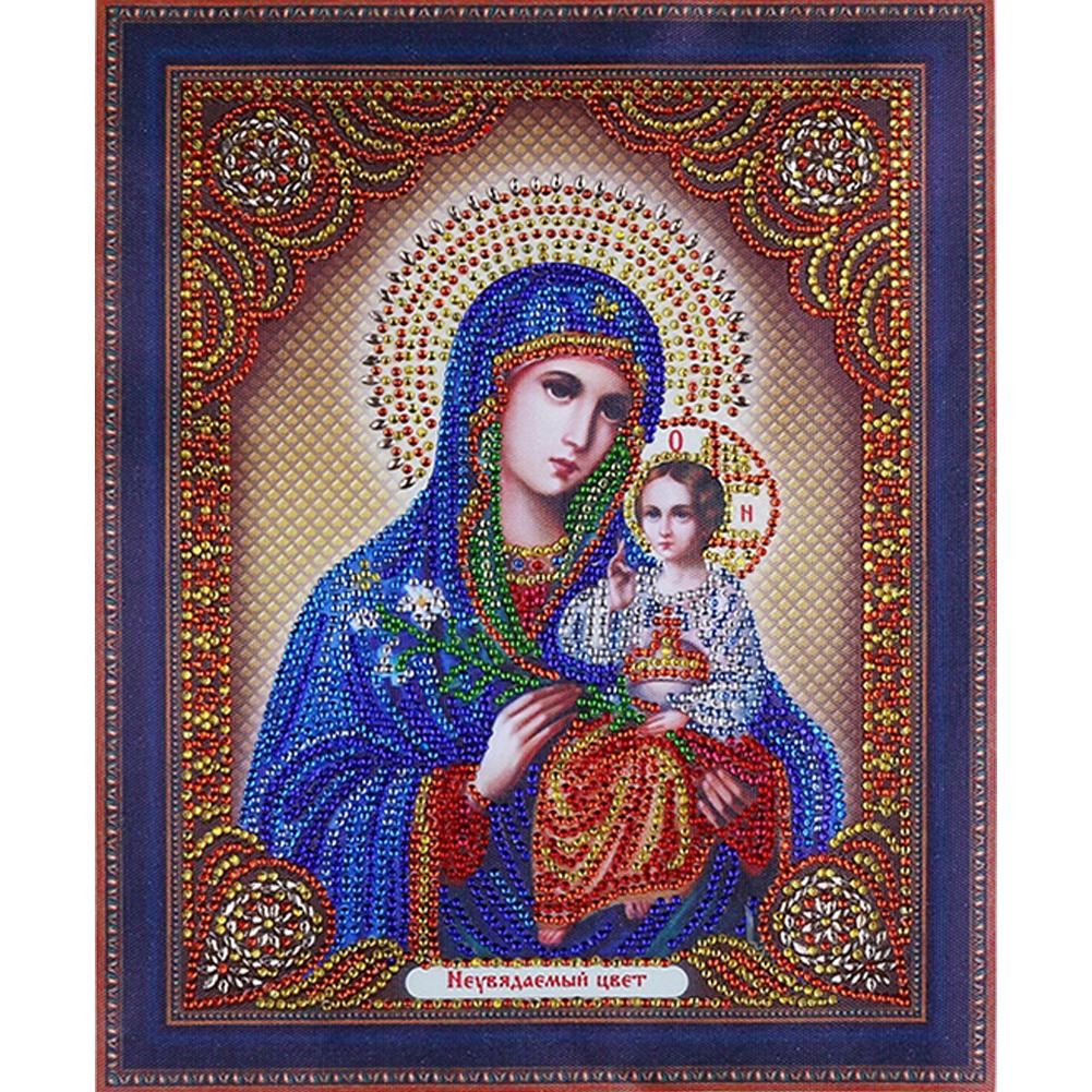 Religion Special Part Drill Diamond Painting 34X40CM(Canvas) gbfke