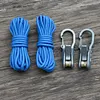 Rope with Roller Tensioner Paracord Adjusters w/Locking Buckle Tie-Down Tool