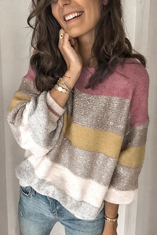 Casual Magic Sequin Sweater