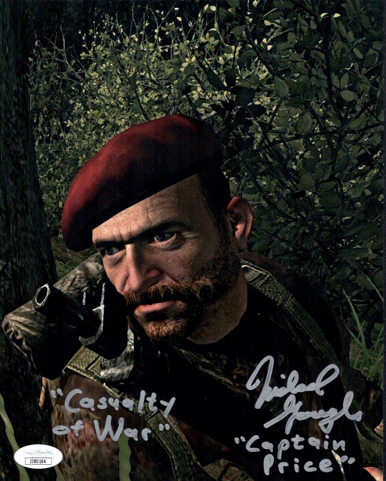 MICHAEL GOUGH Signed 8x10 Photo Poster painting CALL OF DUTY Captain PRICE Autograph JSA COA