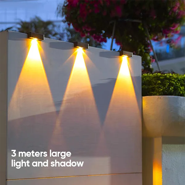 SAKER® Bright Wall Light Solar
