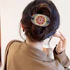 5Pcs pu mandala motif cheveux b&acirc;tons-bricolage accessoires de mode