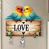 Diamond Painting Wooden Love 3 Hooks Diamond Painting Hook Rail for Wall