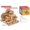 Advanced Building Blocks Wooden Track Maze, DIY 3D Children Boy Girl Race Game Big Bricks Toys Gifts Lovers