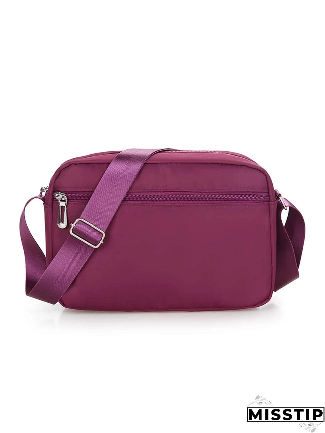 Quilted Letter Decor Square Bag