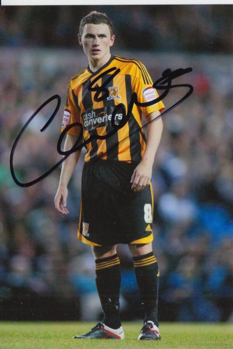 HULL CITY HAND SIGNED CORRY EVANS 6X4 Photo Poster painting 1.