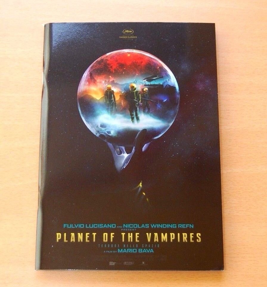 PLANET OF THE VAMPIRES Official Pressbook Cannes 2016 Mario Bava Lamberto Giallo