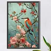 (40*60cm)Bird Flowers - Full Round Drill Diamond Painting