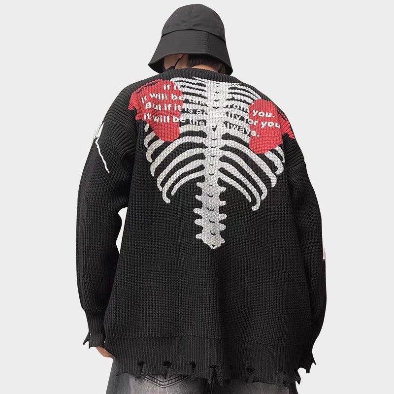 “Fannestore" Hip Hop Sternum Sweater