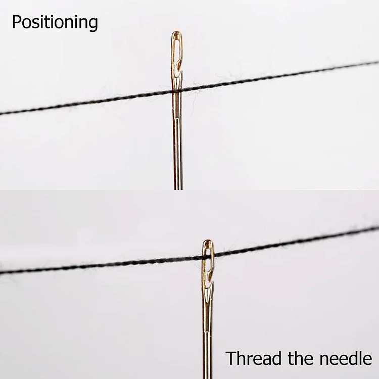 Self Threading Needle Set