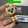 Rolex Cosmograph Daytona m126508-0006 Yellow Gold with Gold Dial Super Clone