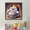 Cat-Full Embroidery 3 Strands 11CT Stamped Cross Stitch-40*40CM