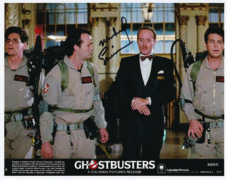 Michael Ensign REAL hand SIGNED Ghostbusters Photo Poster painting #2 COA Autographed Actor