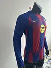 2025/2026 Long Sleeve Barcelona Third Home Football Jersey 1:1 Thai quality