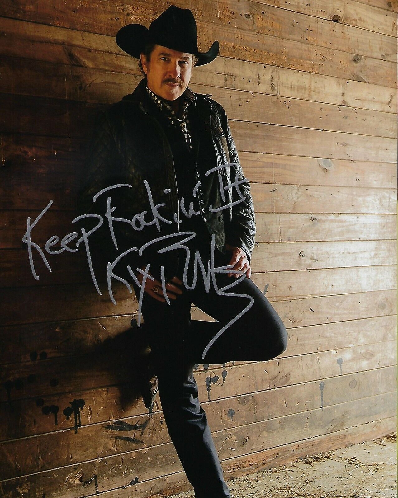 GFA Brooks & Dunn Band * KIX BROOKS * Signed 8x10 Photo Poster painting L5 COA