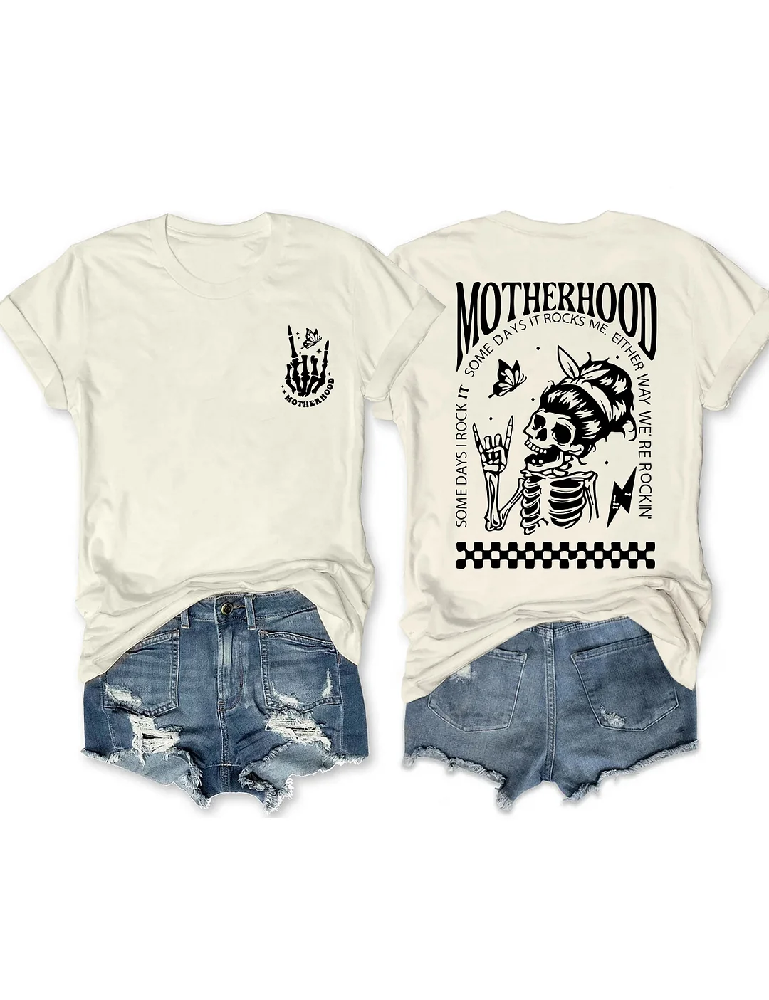 Somedays I Rock It Motherhood T-shirt