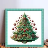 Christmas Tree - 11CT Stamped Cross Stitch 50*50cm/19.69*19.69in