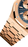 Rose Gold 904L Steel Blue - Automatic - 41mm
