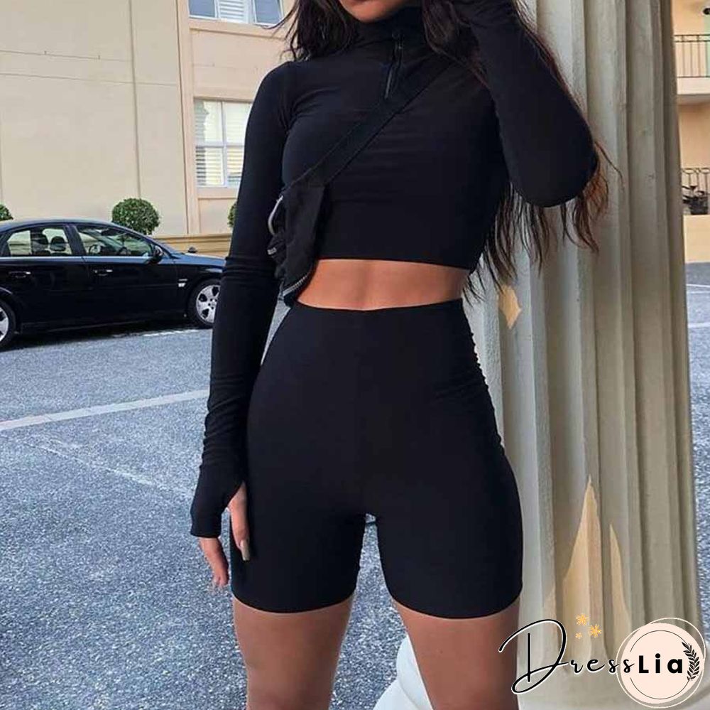 Athletic Spandex Sport Shorts Tight Running Gym Shorts