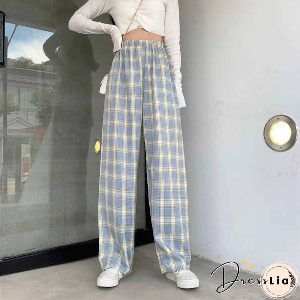 Sweatpants Womens Clothes Pants Streetwear Winter Fashion Korean Style Wide Leg Harajuku