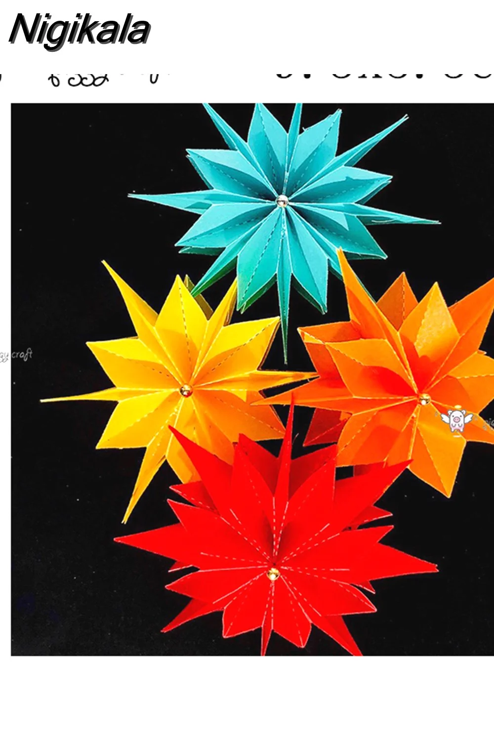 Nigikala Craft metal cutting dies cut die mold New 3D Folding flowers Scrapbook paper craft knife mould blade punch stencils dies