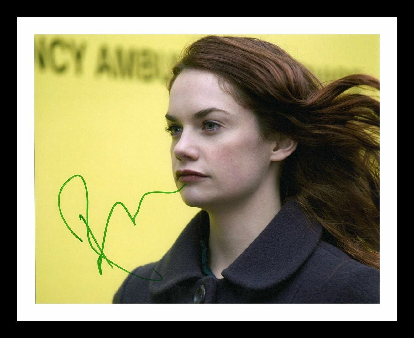 Ruth Wilson Autograph Signed & Framed Photo Poster painting