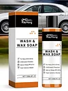 Car Wash Soap Auto Body Wax Cleaning Shampoo Car Wash Wax for Heavy Dirt & Grime