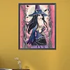 uk.everydayedeals Diamond Painting - Full Round - Witch (40*50cm)