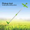 Portable Long Handle Weed Remover Garden Lawn Yard Grass Root Puller Weeder