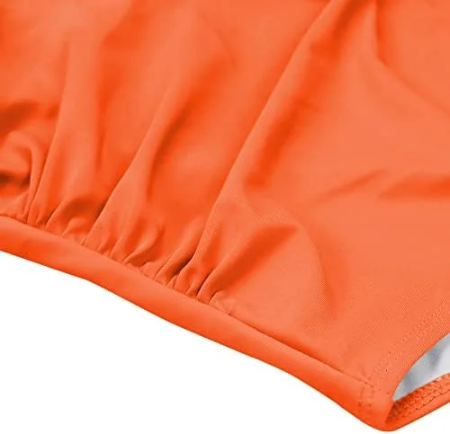 Cutout High Waisted One Piece Swimsuits