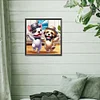 Diamond Painting -DIY Round Drill Puppy Buddy