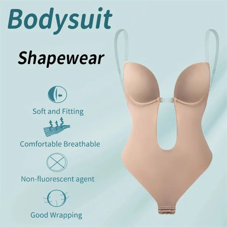 InviShaper - Plunge Backless Body Shaper Bra