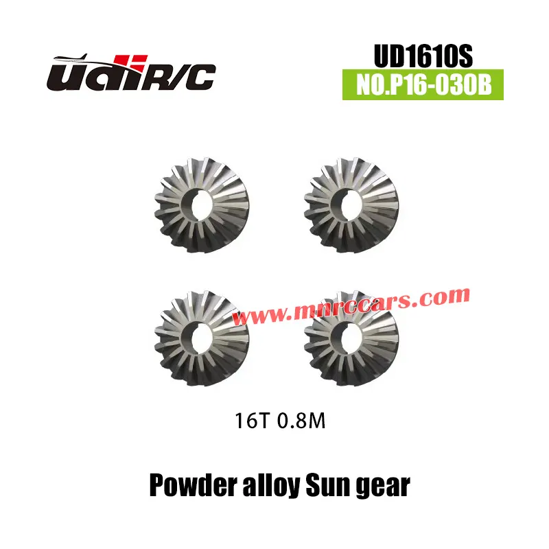 UDIRC UD1610S RC Monster Truck Parts 16T 0.8M Sun gear Powder alloy P16-030B