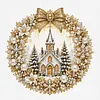 Counted Cross Stitch Kit Cathedral 14CT 16x16in for Adults tapestrymarket