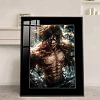 Founding Titan Eren Yeager Decorative Painting - Attack On Titan Decorative Painting - JuZi Studio