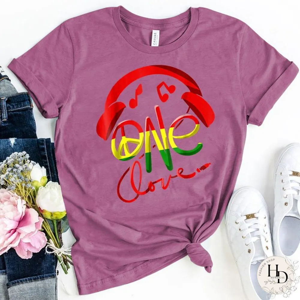 Bob Marley One Love Graphic T-Shirt