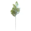 Green Plant Senecio Cineraria Leaf Artificial Flower