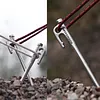 Stainless Steel Thickened Ground Spikes Bulk outdoor Extended Multi-Purpose Camping Spikes