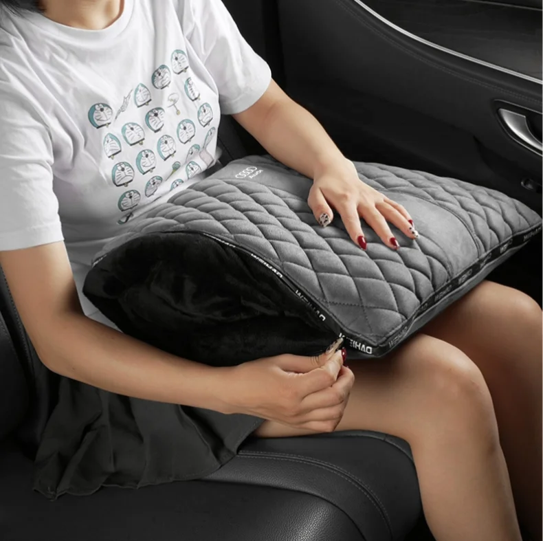 🔥Hot Selling🔥Car Lumbar Backrest Dual-Purpose Folding Pillow Quilt