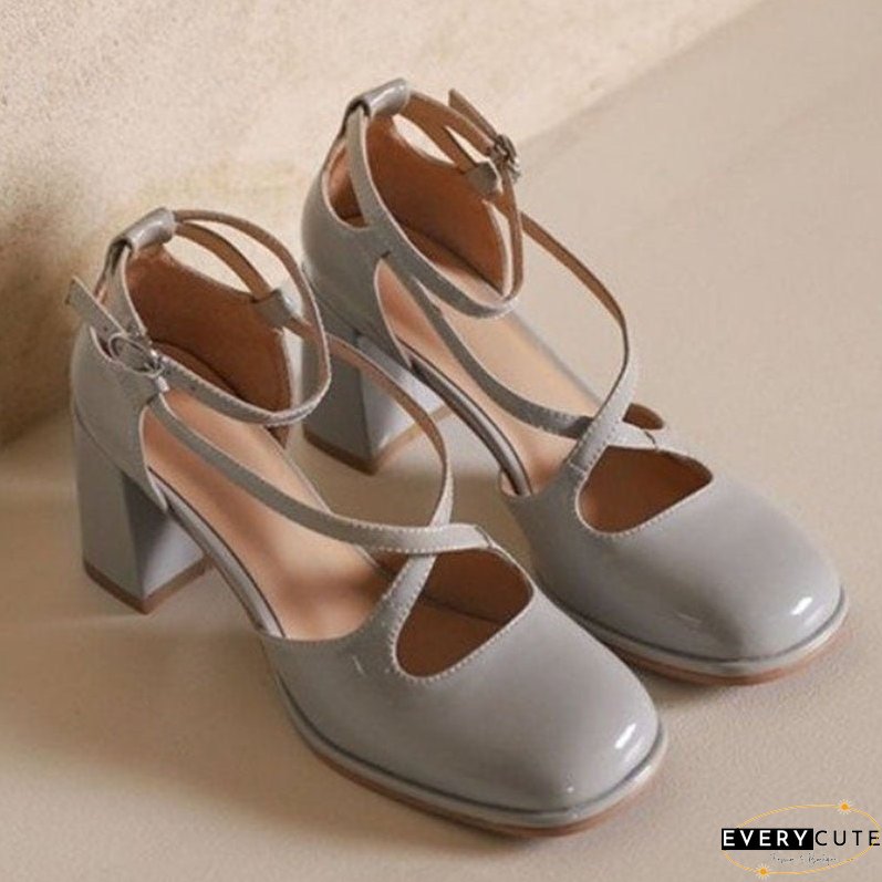 High Heels Mary Janes Women Shoes Lolita Thick Platform Pumps New Summer Sandals Retro Ladies Shoes Trend Party Zapatos