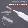 10/20/30 Pi&egrave;ces Brosse de nettoyage pour trou de douche