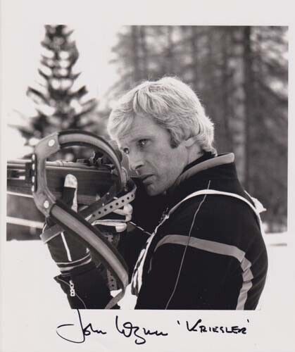 JOHN WYMAN 007 JAMES BOND AUTHENTIC AUTOGRAPH AS KRIEGLER IN FOR YOUR EYES ONLY