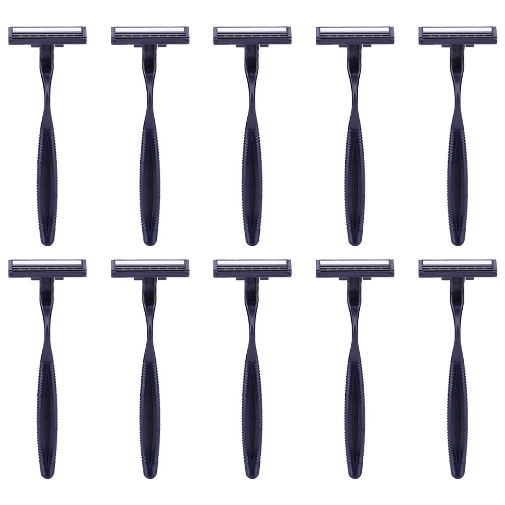 

Manual Shaver Twin Blades Disposable Razor Face Body Hair Removal (10pcs), 501 Original