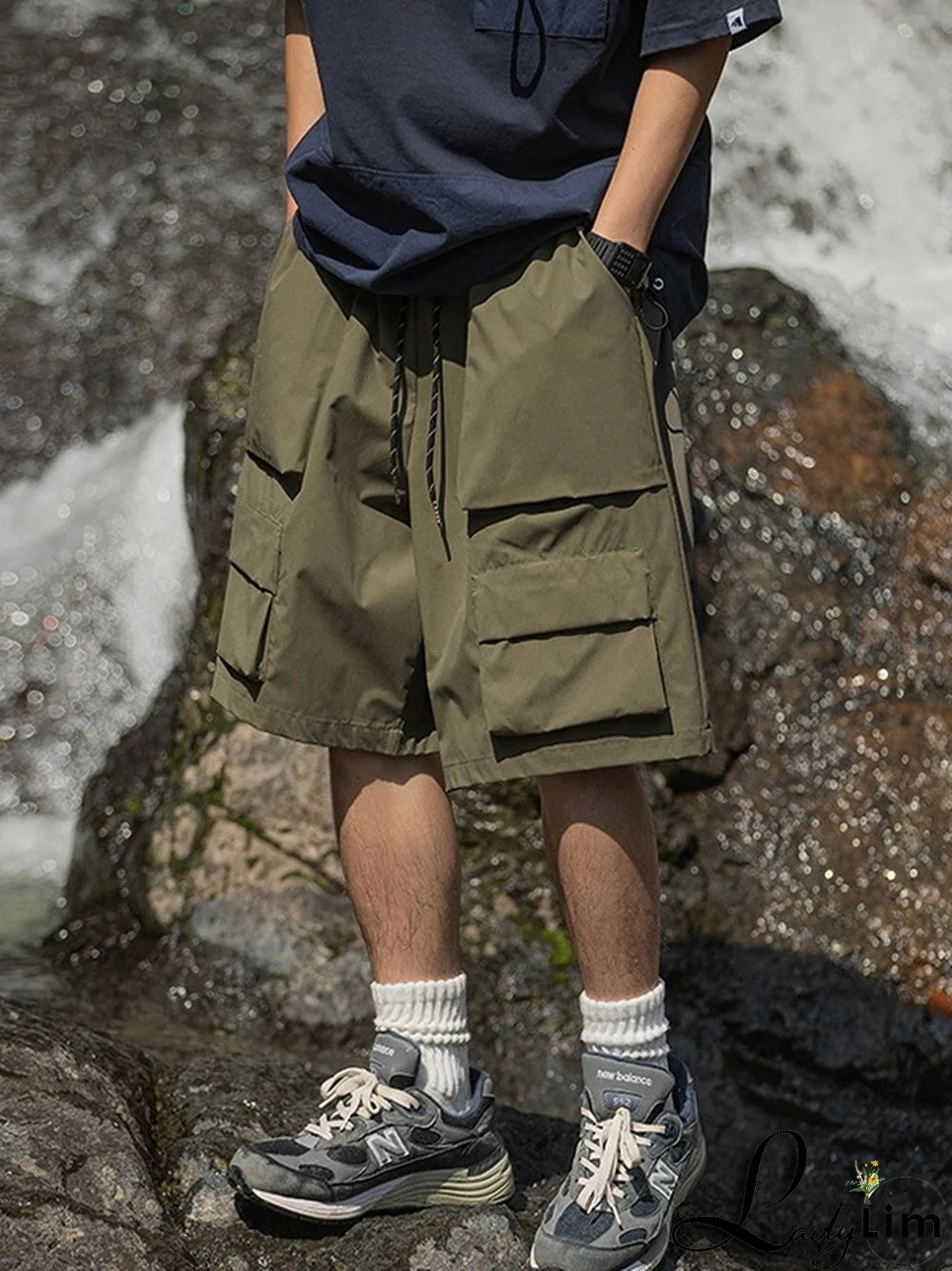 Men's 3D Pocket Cargo Shorts