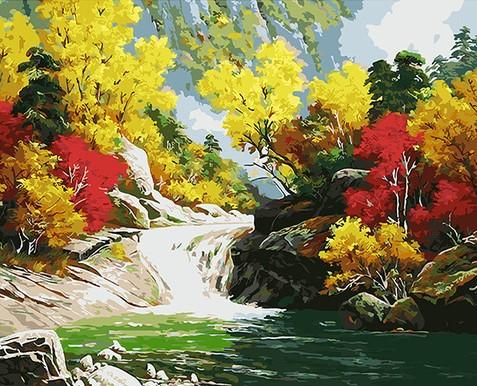 

River Forest – Paint By Numbers - 40*50CM, 501 Original
