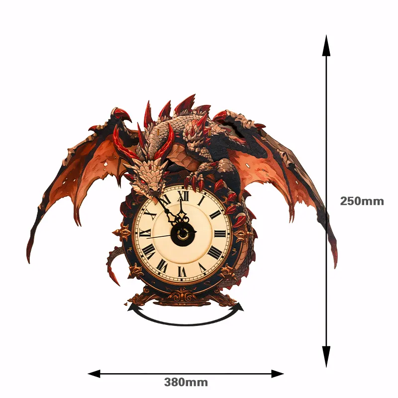 Dragon&rsquo;s Watch Timepiece Wooden Clock Puzzle