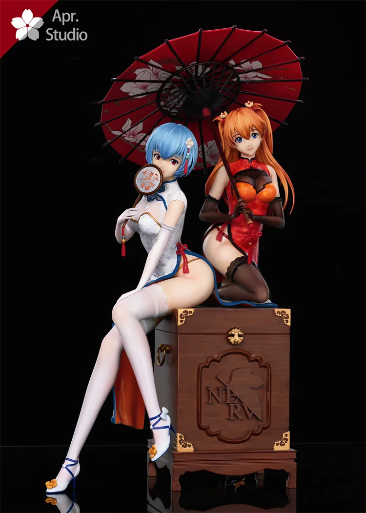 Sean WangYalong, women, CGI, Asuka Langley Soryu, red bodysuit, Neon  Genesis Evangelion